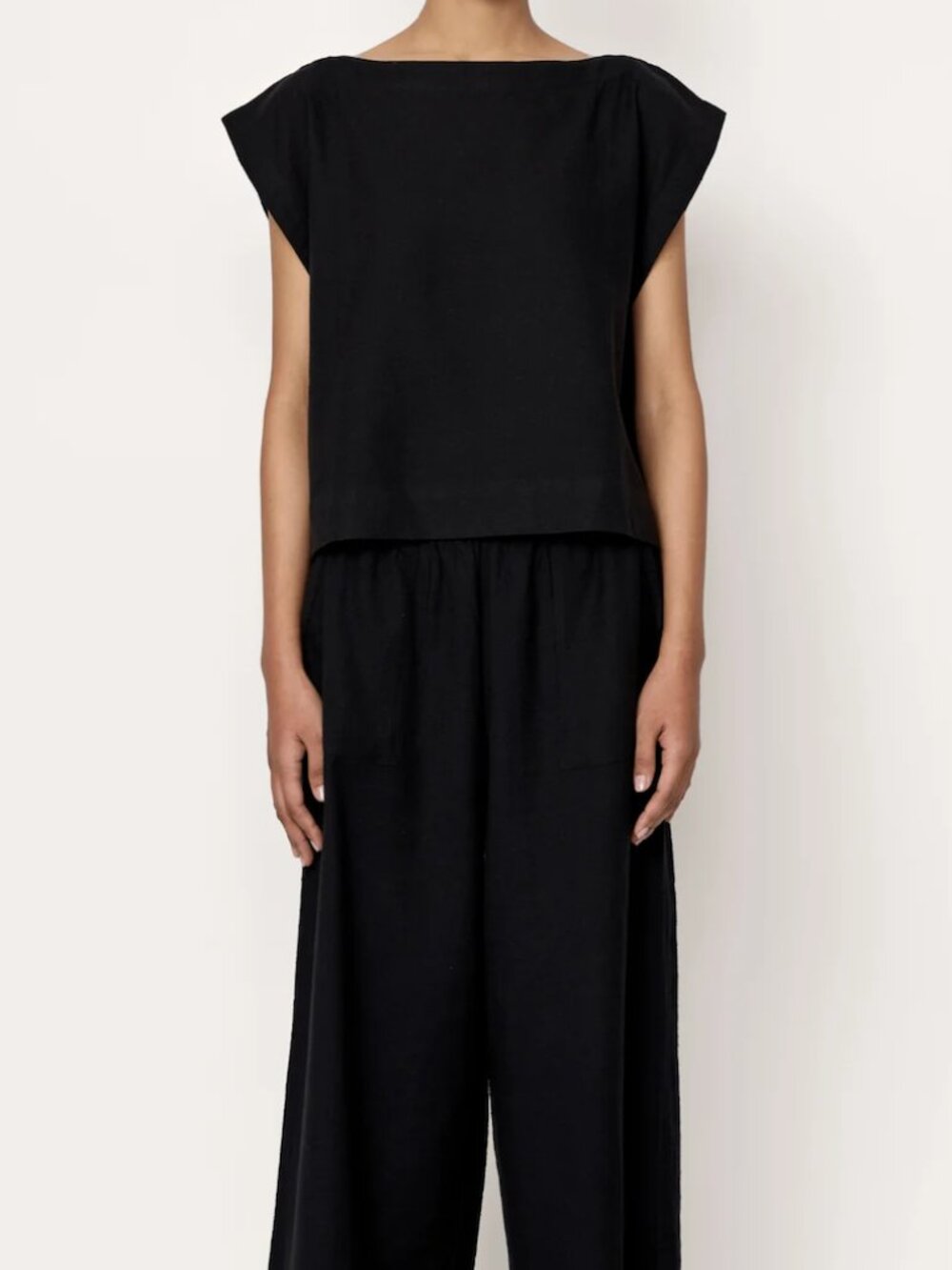 Laude the Label, Everyday Crop Pant, Black